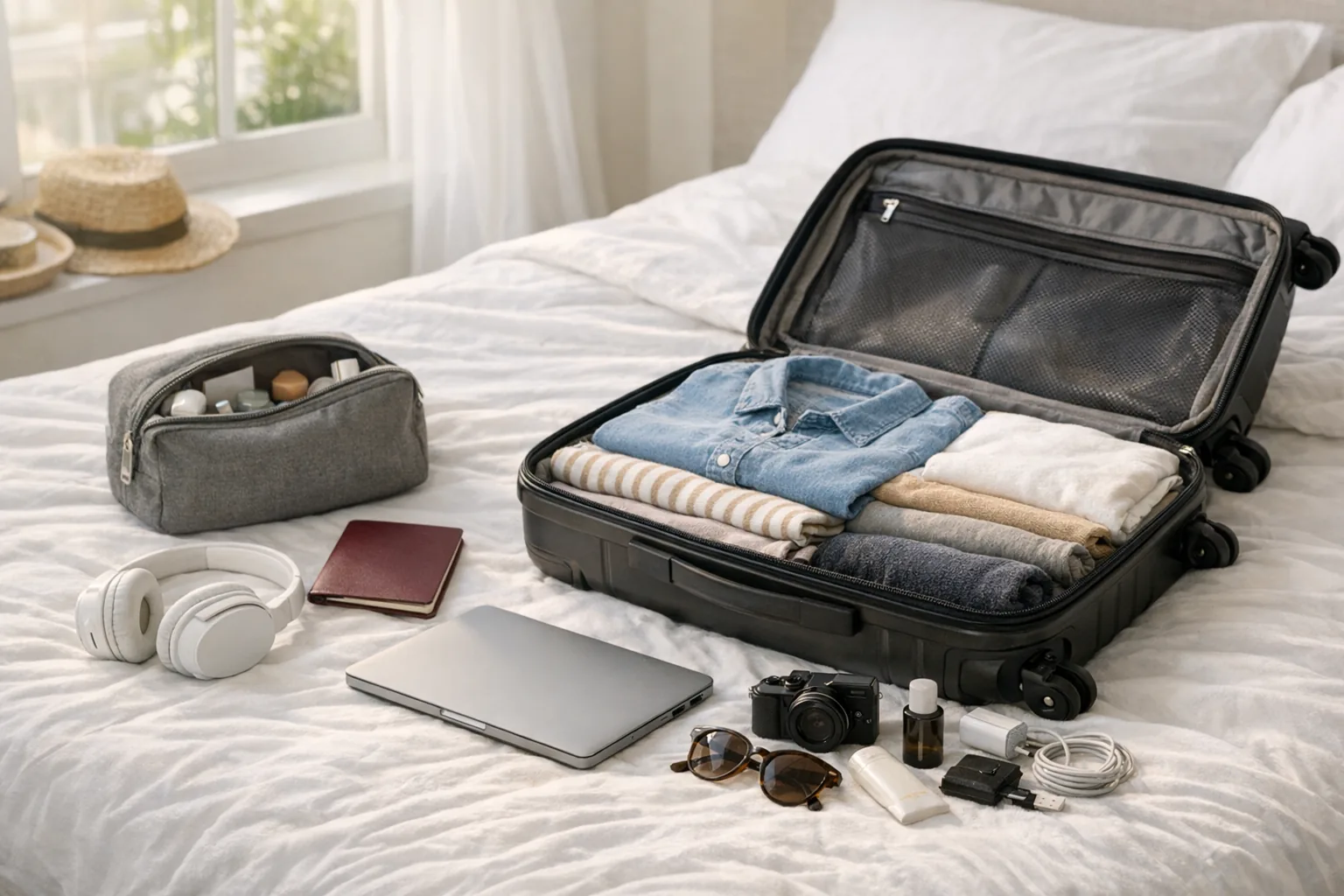 Co spakować do bagażu podręcznego na krótki wyjazd