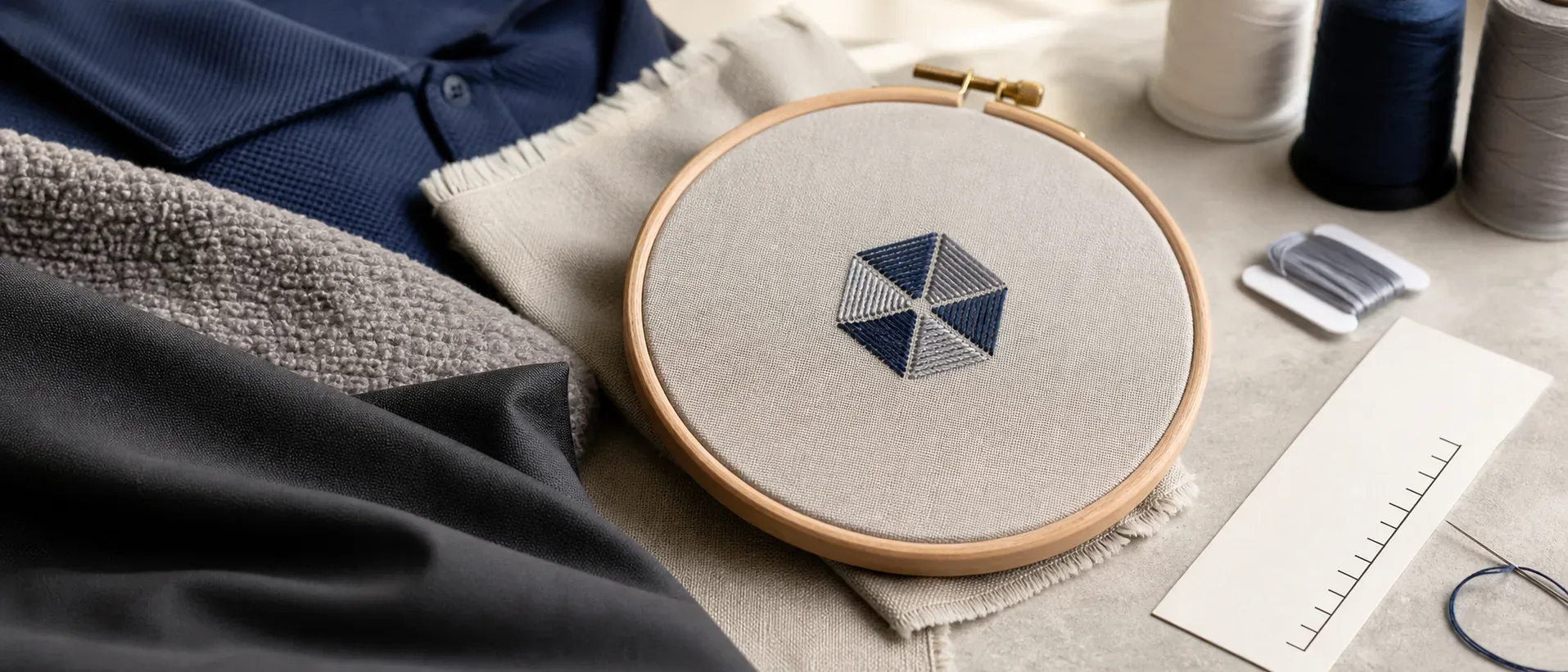 Jak dobrać wielkość haftu do logo i materiału?