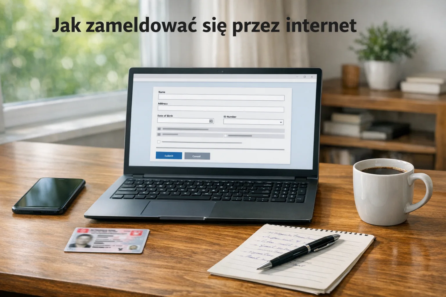 Jak zameldować się przez internet krok po kroku