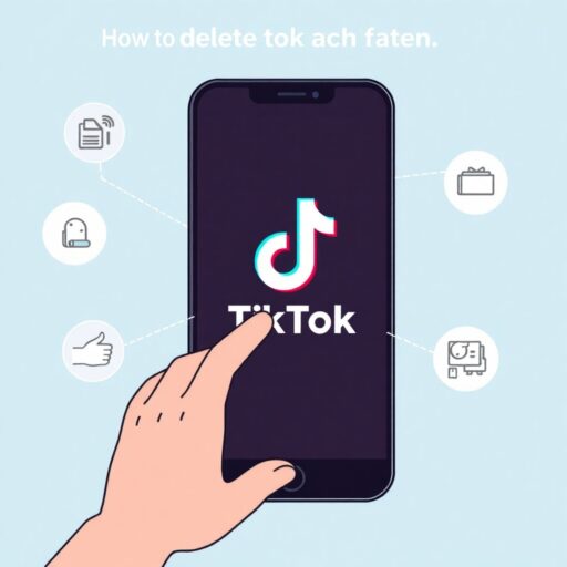 Jak usunąć konto na tiktoku