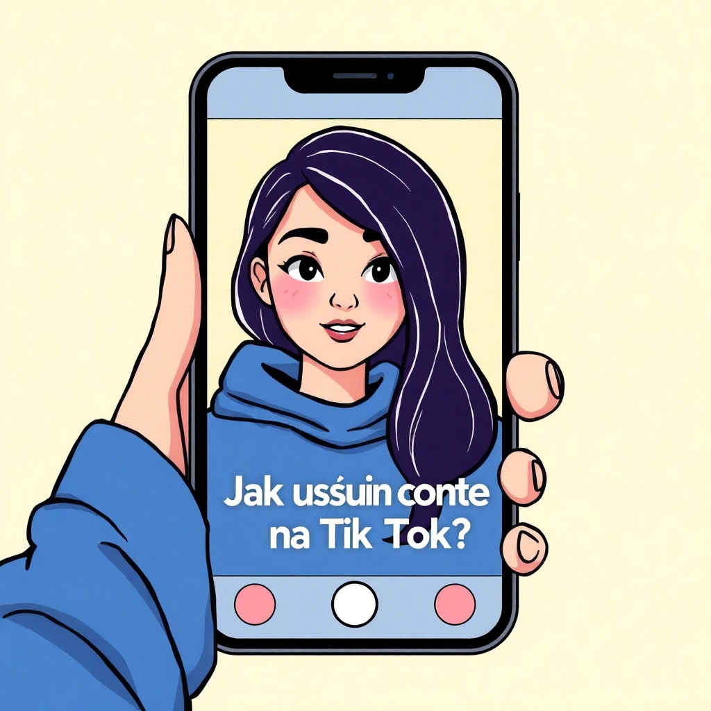 Jak usunąć konto na tiktoku