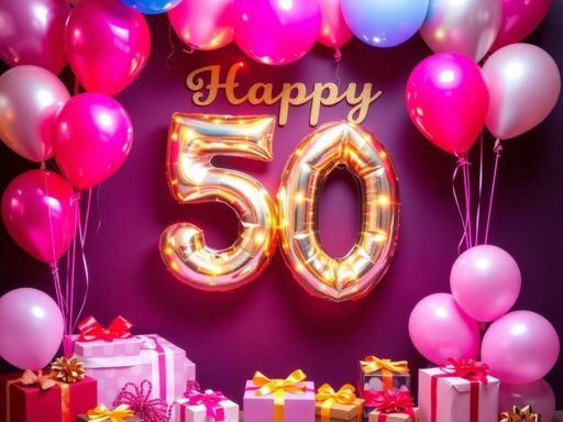 Przewodnik po prezentach na 50 urodziny