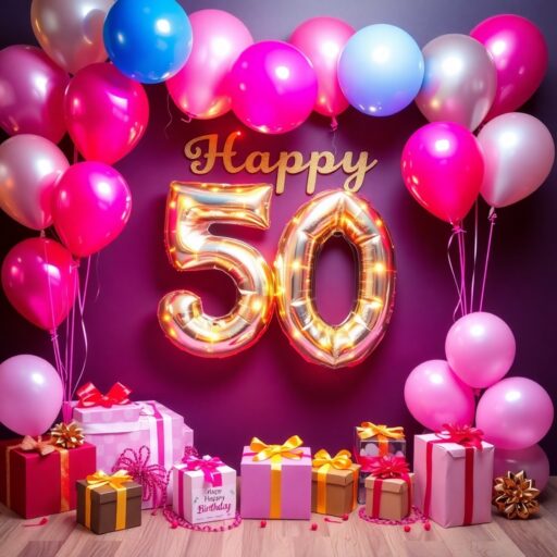 Przewodnik po prezentach na 50 urodziny